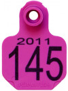 Perma-Flex Small Cattle Ear Tag - Custom Example