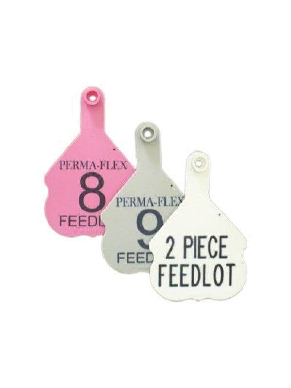 Perma-Flex 2-Piece Feedlot Ear Tag - Custom Examples
