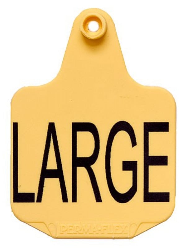 Perma-Flex Large Cattle Ear Tag - Custom
