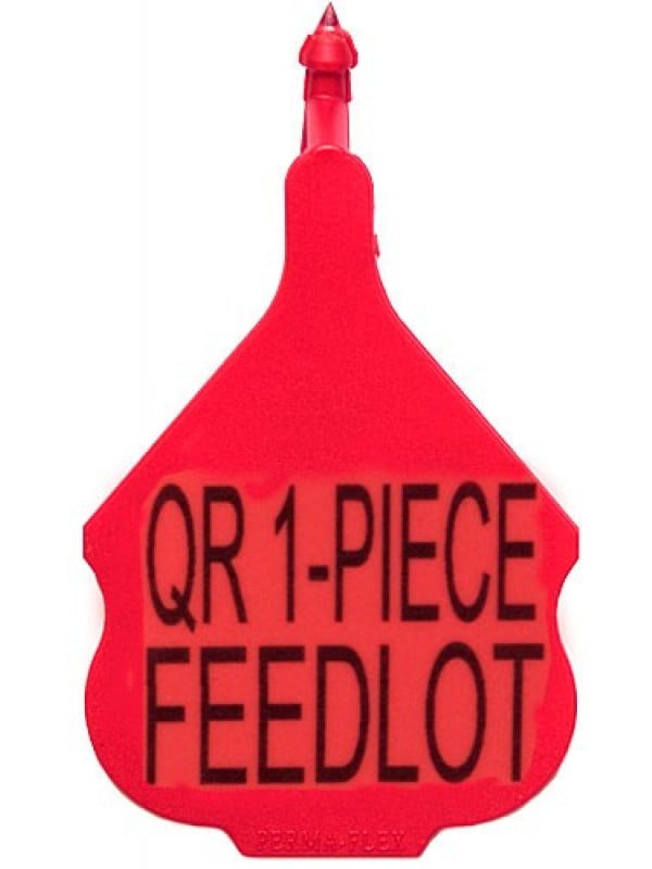 Perma-Flex Quick Release 1-Piece Feedlot Ear Tag - Custom