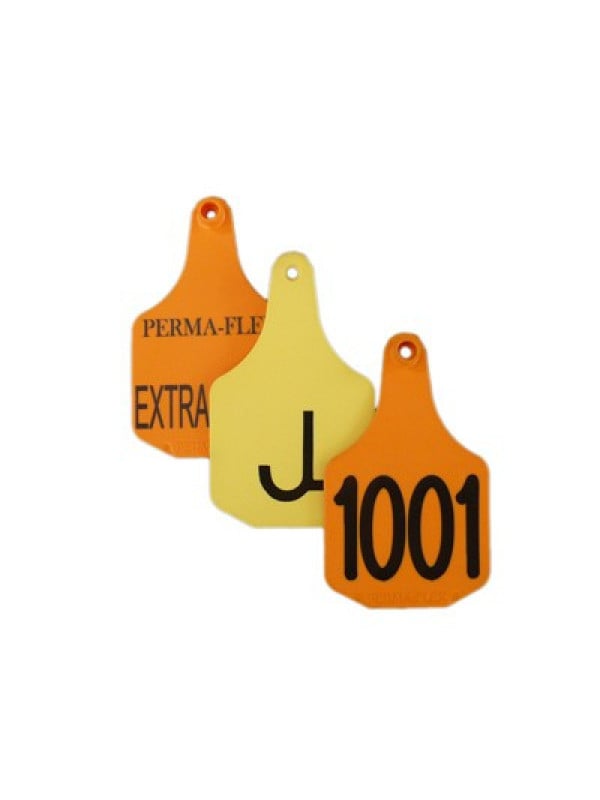 Perma-Flex X-Large Cattle Ear Tag - Custom Examples